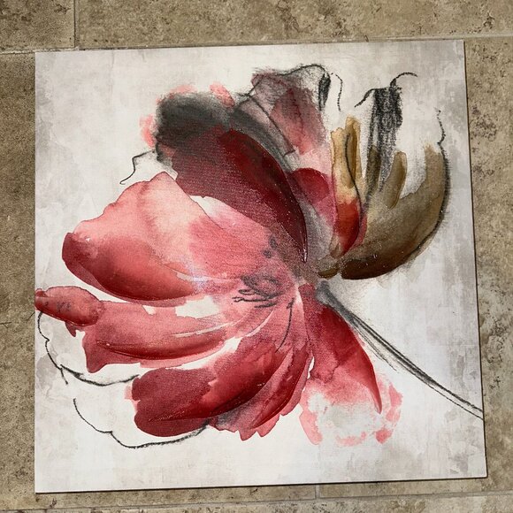 Lovely Blooms Hand Embellished Canvas 2 Piece Set - Picture 3 of 3